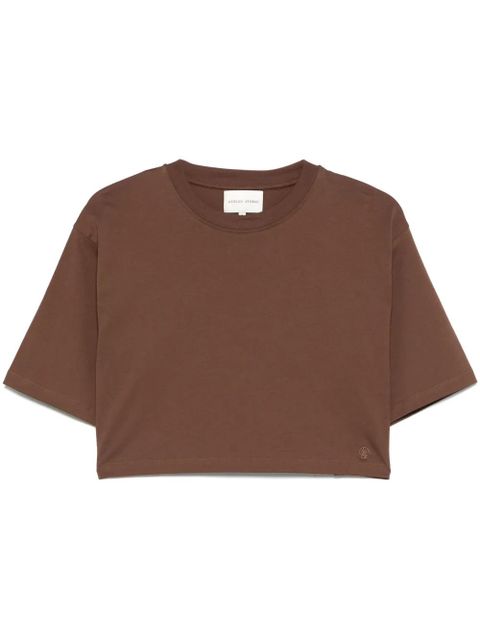 LouLou de Saison Gupo T-shirt - Brown - zdjęcie produktu nr 1