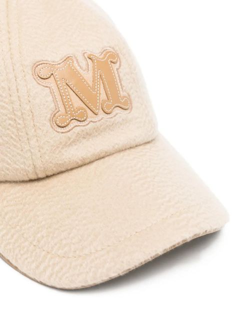 Max Mara felted letter cap - Neutrals
