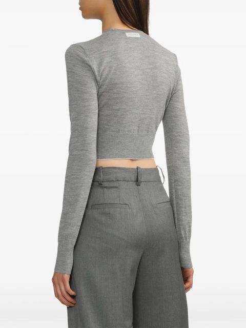 Jacquemus The Spiaggia cardigan - Grey