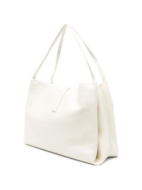 Ferragamo buckle leather satchel - Neutrals