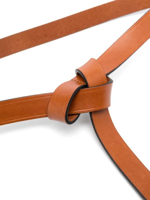 ISABEL MARANT Kirka leather belt - Brown - zdjęcie produktu nr 2