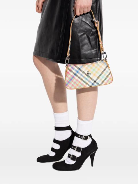 Vivienne Westwood Tasha check-pattern shoulder bag - Neutrals - zdjęcie produktu nr 2