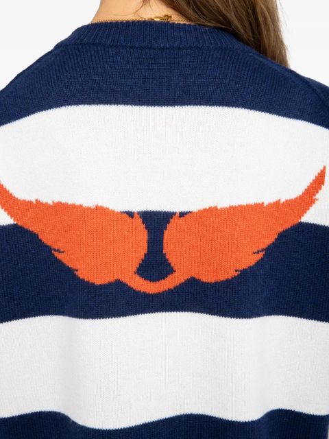 Zadig&Voltaire striped sweater - Blue