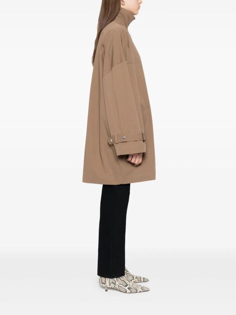 TOTEME oversized trench coat - Brown