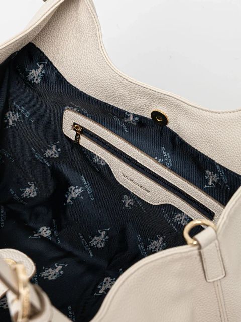 U.S. Polo Assn. torebka Stanford kolor beżowy BIUSS8372WVP
