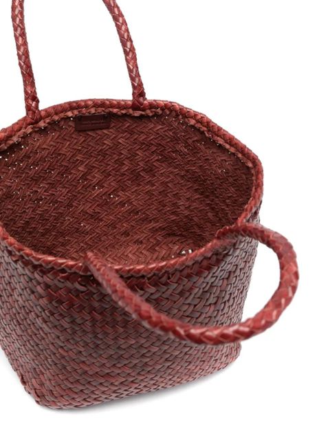 DRAGON DIFFUSION Grace Basket Small tote bag - Brown