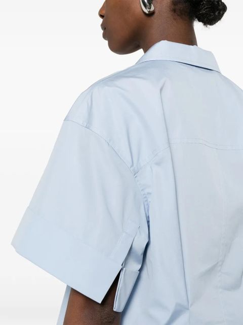 Jil Sander short-sleeve shirt - Blue