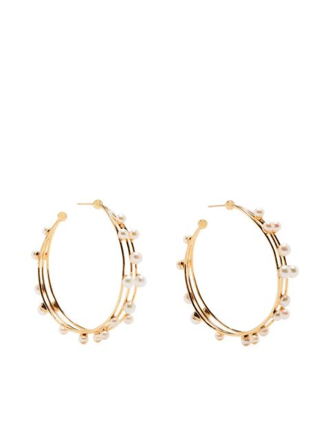 Cult Gaia Shanti baroque-pearl earrings - Gold - zdjęcie produktu nr 1