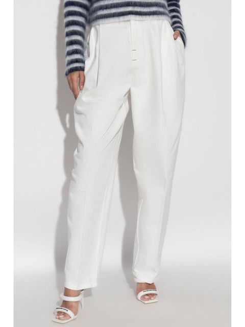 Jacquemus Le De-Nîmes Curzio trousers - White