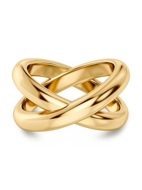 EDBLAD pierścionek pozłacany Alexa - zdjęcie produktu nr 1