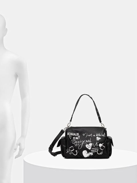 Desigual torebka SESHAT HABANA kolor czarny 25WAXPA6