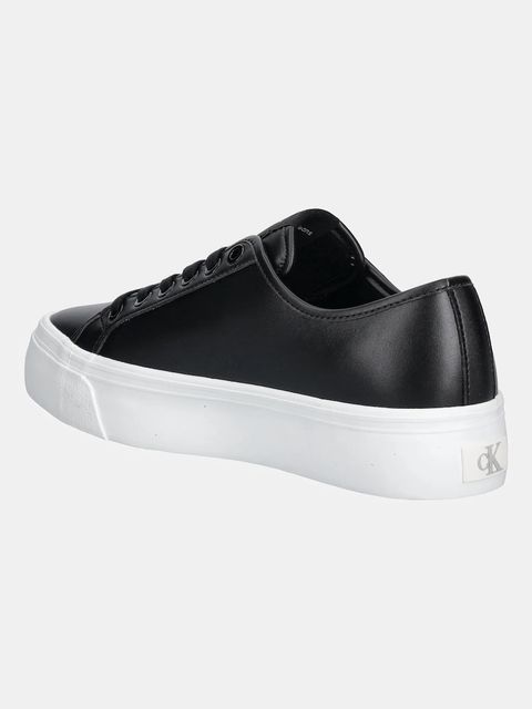 Calvin Klein Jeans sneakersy VULC FLATFORM LTH damskie kolor czarny YW0YW01886 - zdjęcie produktu nr 2