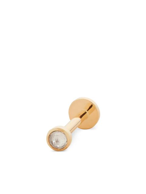 Monica Vinader 14kt yellow gold Mini Gem single earring - zdjęcie produktu nr 2