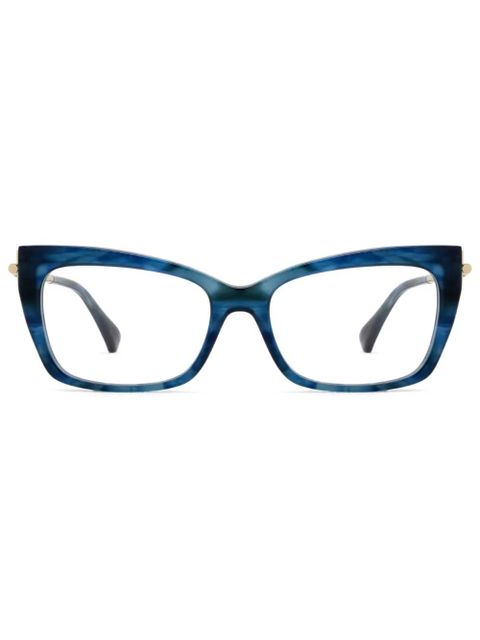 Max Mara Eyewear cat-eye glasses - Blue - zdjęcie produktu nr 1
