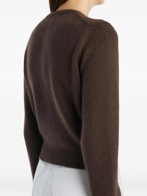 KHAITE Everheart cardigan - Brown
