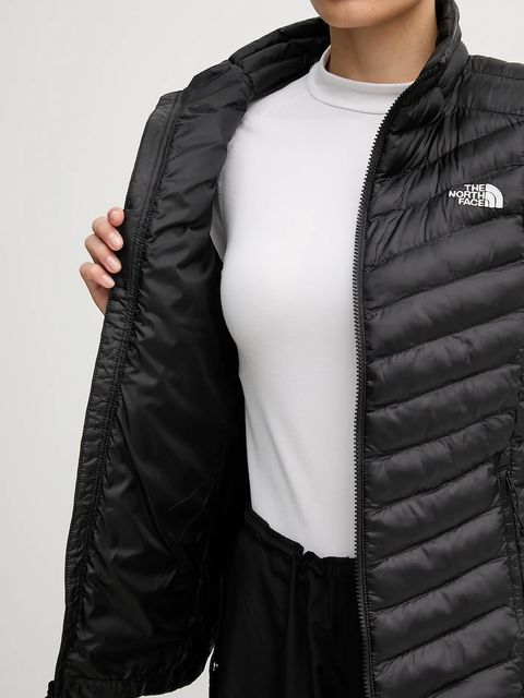 The North Face bezrękawnik Huila kolor czarny przejściowy NF0A8DW5JK31