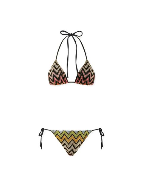Missoni patterned bikini - Black - zdjęcie produktu nr 2