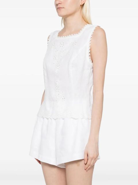 Reformation Lorie top - White
