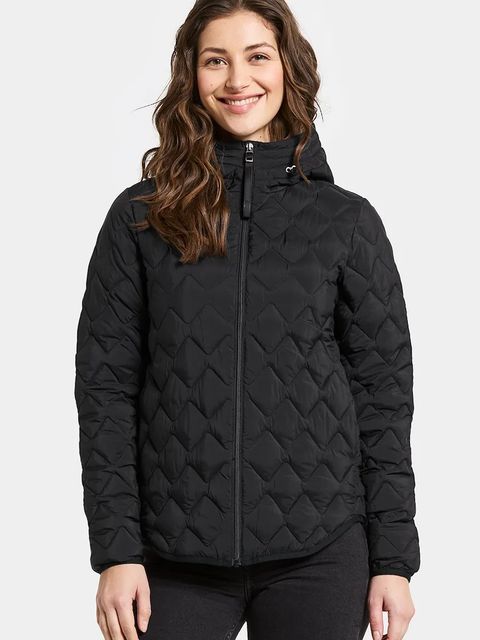 Didriksons kurtka EVELYN kolor czarny przejściowa 505821 - zdjęcie produktu nr 1