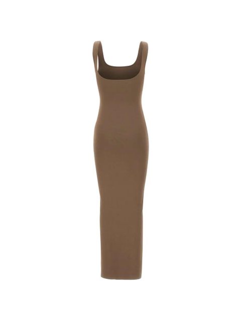 ENTIRE STUDIOS Square Neck Knit midi dress - Brown - zdjęcie produktu nr 2