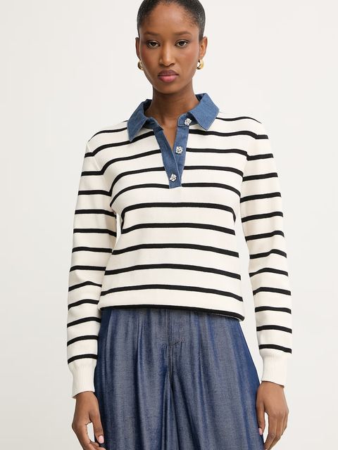 Morgan sweter damski bawełniany - zdjęcie produktu nr 2