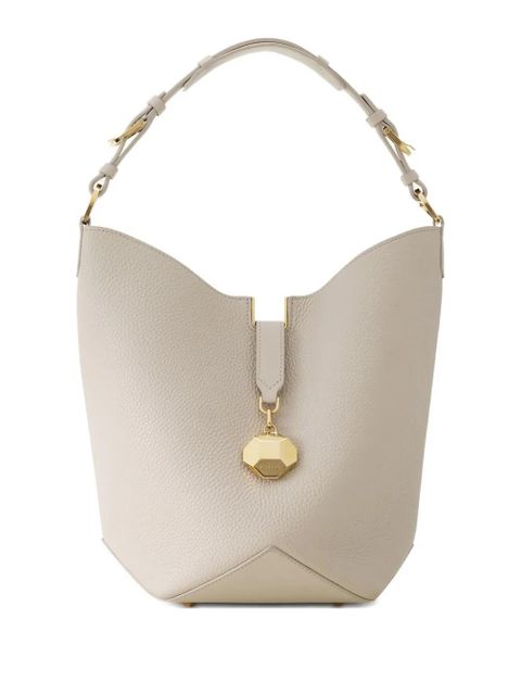 Lanvin Catch By pendant shoulder bucket bag - Neutrals - zdjęcie produktu nr 1