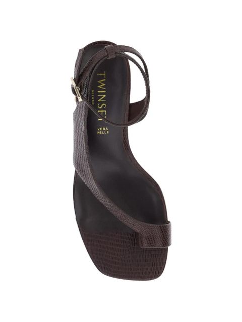 TWINSET ankle-strap sandals - Brown
