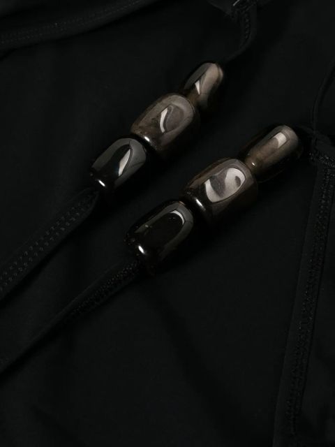 Christopher Esber cross bandeau midi dress - Black