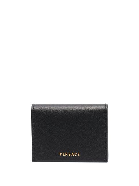 Versace La Medusa leather cardholder - Black - zdjęcie produktu nr 2
