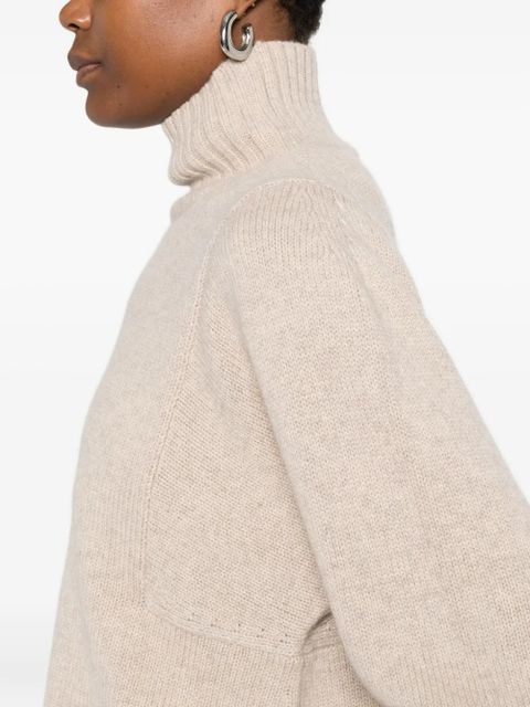 Max Mara high-neck sweater - Neutrals