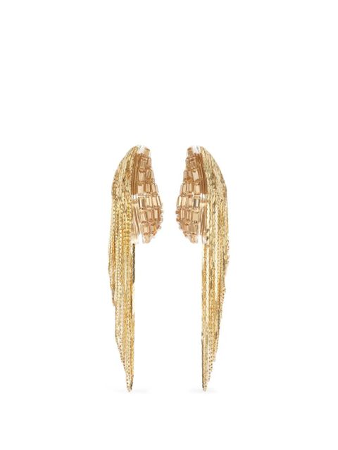 Tory Burch Runway chain statement earring - Gold - zdjęcie produktu nr 1