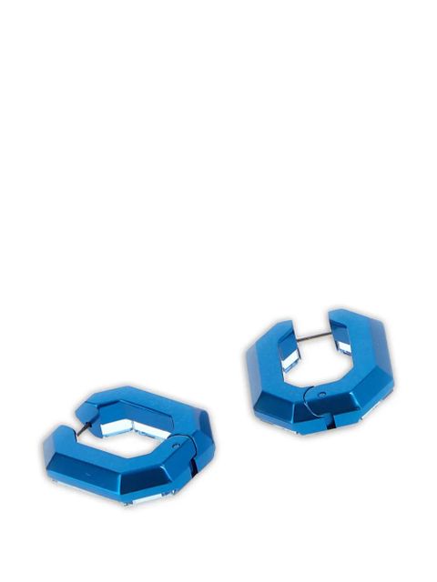 Swarovski Lucent hoop earrings - Blue