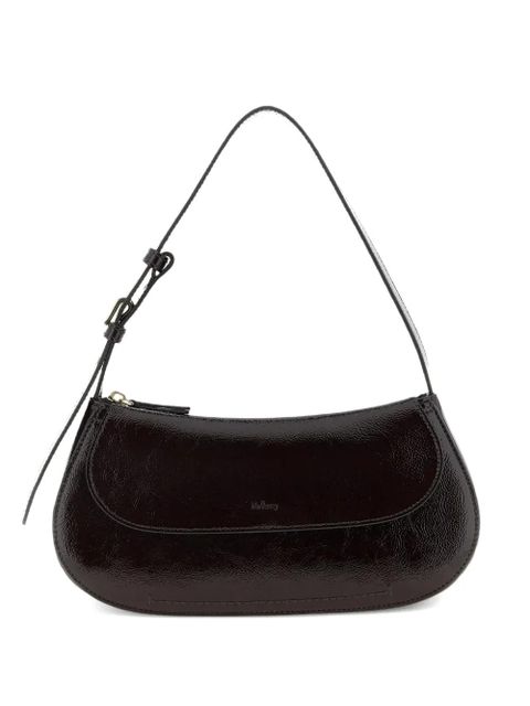Mulberry Clovelly patent shoulder bag - Brown - zdjęcie produktu nr 1