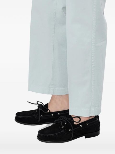 Aeyde Harris boat shoes - Black