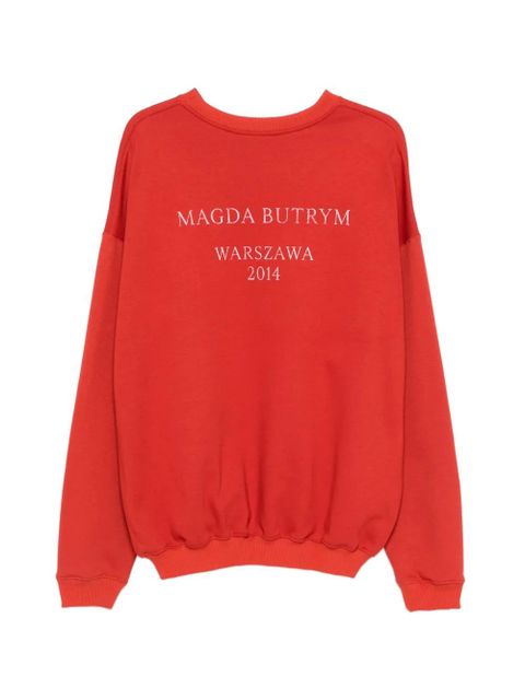 Magda Butrym crew-neck sweatshirt - Red - zdjęcie produktu nr 2