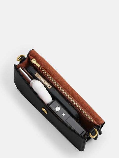 Coach torebka skórzana Elora kolor czarny CCY30