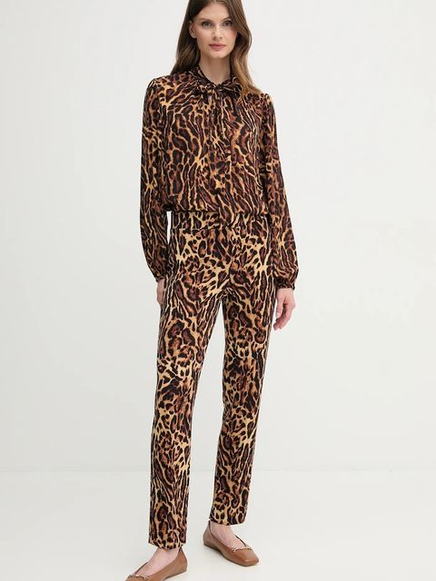 Joseph Ribkoff bluzka damska kolor brązowy wzorzysta 253077 - zdjęcie produktu nr 2