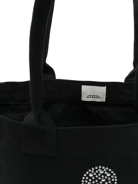 ISABEL MARANT Yenky zipped tote bag - Black