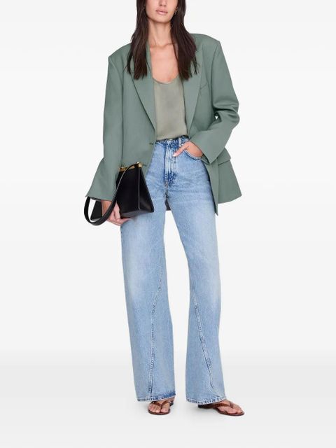 ANINE BING Lea sleeveless top - Green - zdjęcie produktu nr 2