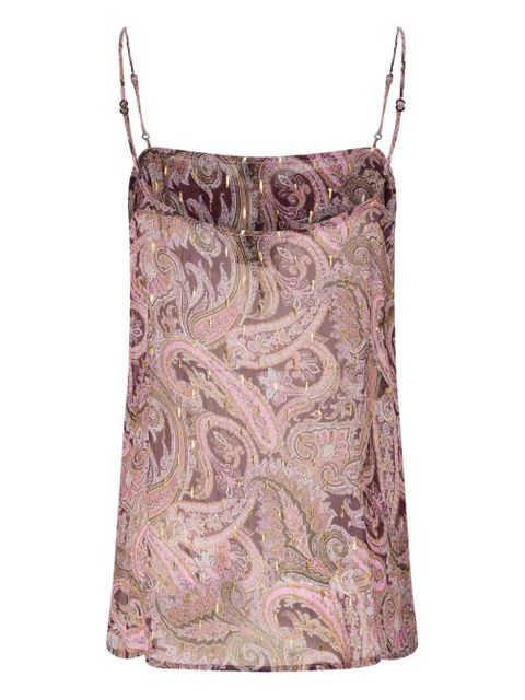 PINKO paisley-lace sleeveless top - zdjęcie produktu nr 2