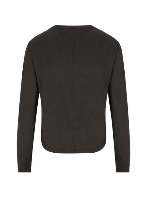 ISABEL MARANT button-fastening silk top - Brown - zdjęcie produktu nr 2