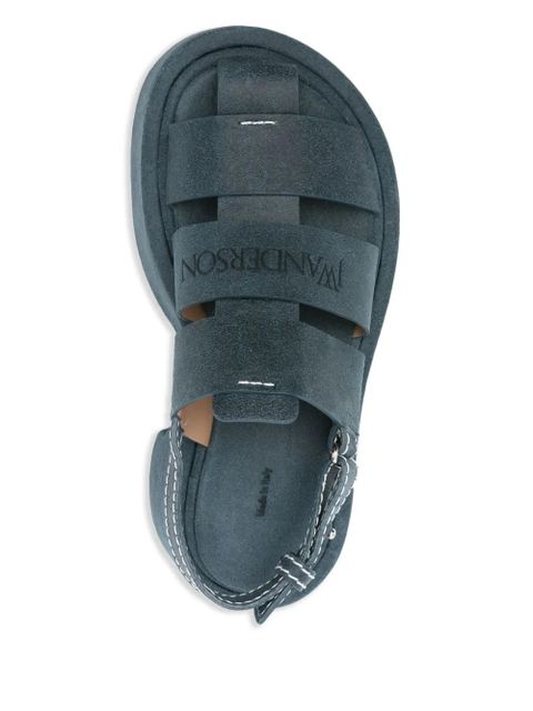 JW Anderson leather sandals - Blue