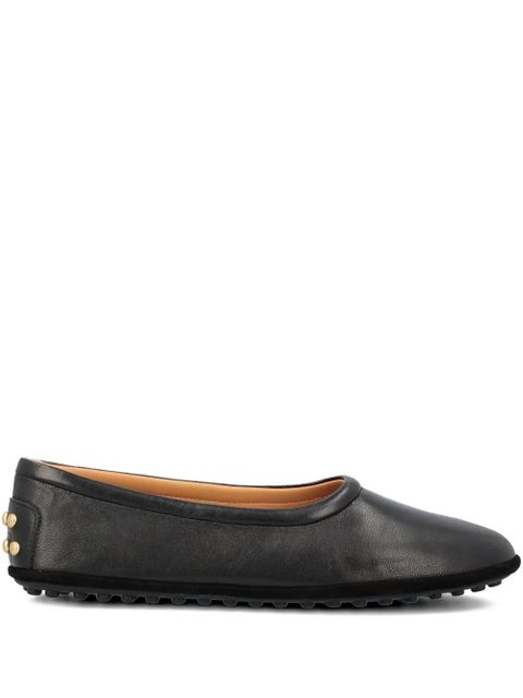 Tod's studded-detail ballet flats - Black - zdjęcie produktu nr 1