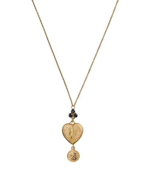 Dolce & Gabbana 18K yellow gold Sicily sapphire pendant - zdjęcie produktu nr 2
