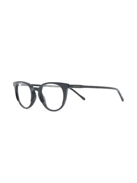 Gucci Eyewear round frame optical glasses - Black - zdjęcie produktu nr 2