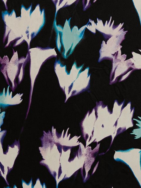 Karl Lagerfeld Jeans apaszka damska kolor czarny wzorzysta A3W33118