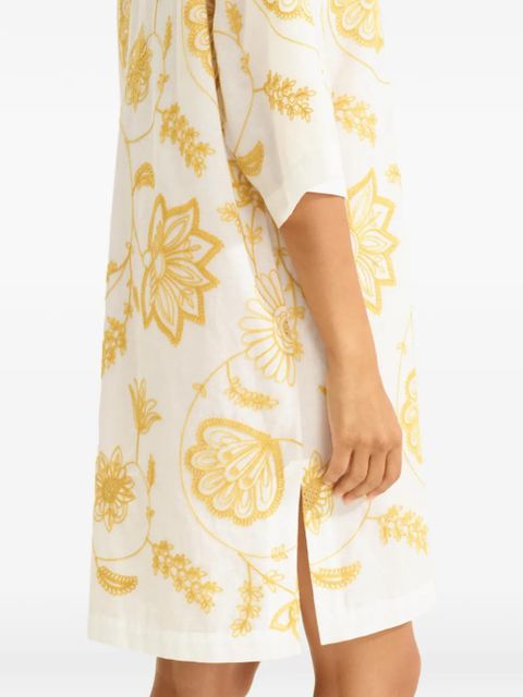 ERES Levia V-neck mini dress - Neutrals