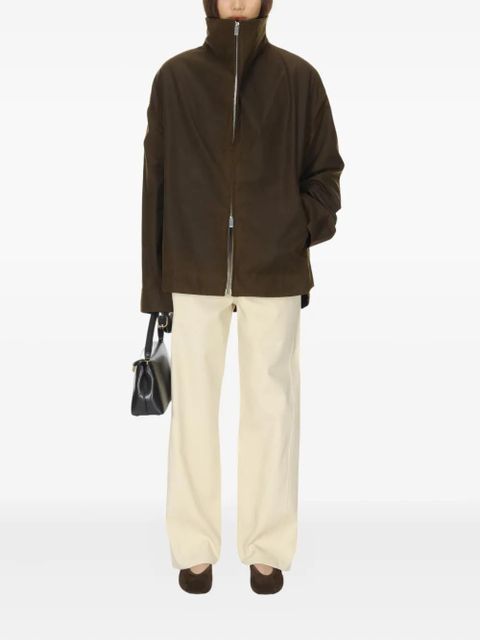 TOTEME zip-fastening jacket - Brown - zdjęcie produktu nr 2