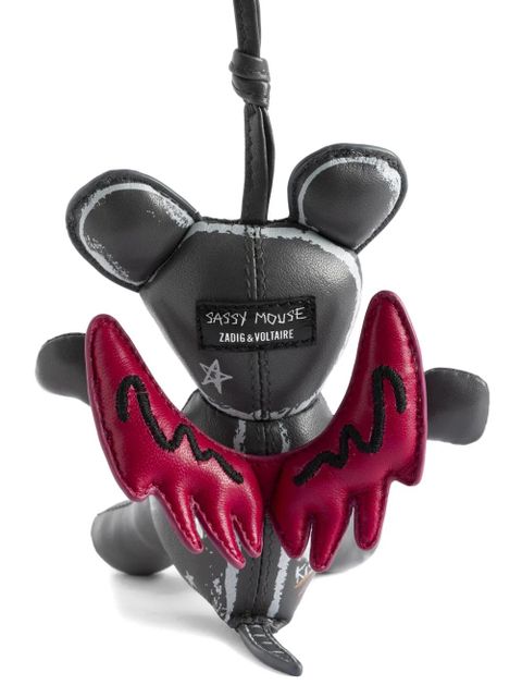 Zadig&Voltaire Sassy keyring - Grey