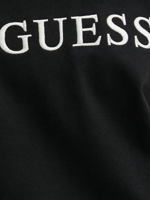Guess bluza SOFIA damska kolor czarny z aplikacją O5RQ03 KCO31